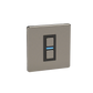 Lightwave Smart Dimmer (1 Gang) - Stainless Steel