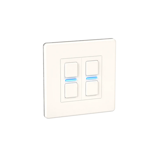 Lightwave Smart Dimmer (2 Gang) - White