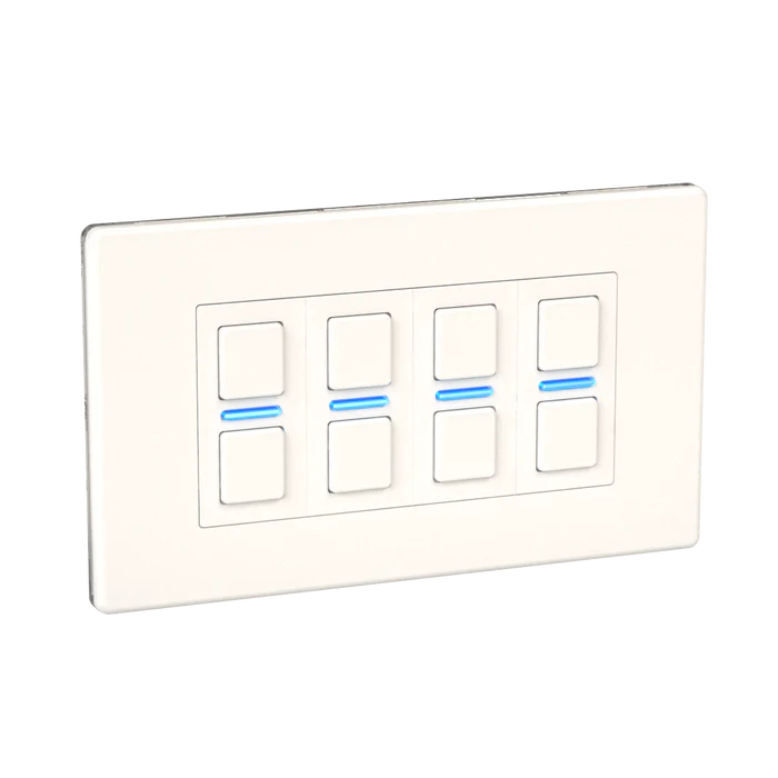 Lightwave Smart Dimmer (4 Gang) - White