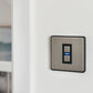Lightwave Smart Dimmer (1 Gang) - Stainless Steel