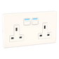 Lightwave Smart Socket (2 Gang) - White