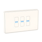 Lightwave Smart Dimmer (3 Gang) - White