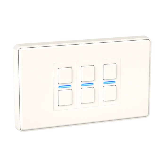 Lightwave Smart Dimmer (3 Gang) - White