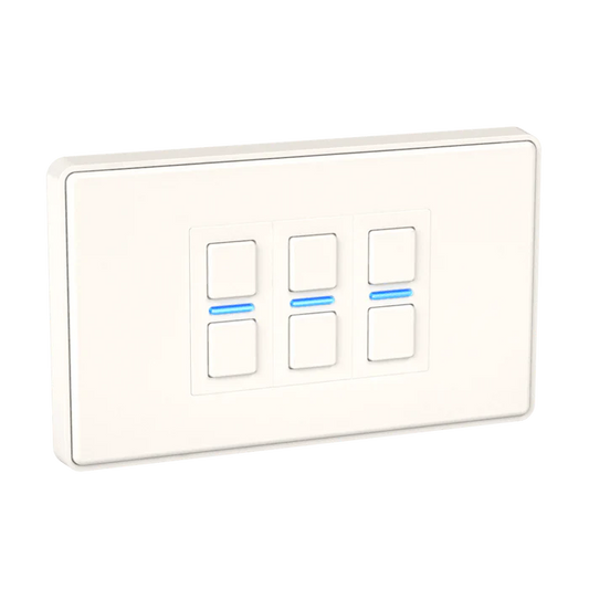 Lightwave Smart Dimmer (3 Gang) - White